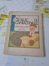 Sergio Tofano (Sto) STORIE DI CANTASTORIE Bemporad L