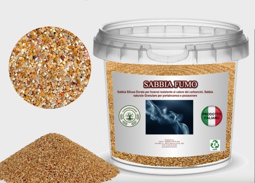 Sabbia silicea dorata - sabbia,