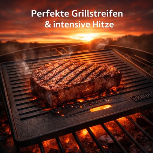 Piastra per barbecue - , in