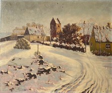 Quadro a Olio Paesaggio