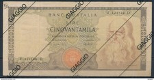 °°° ITALIA - 50000 LIRE LEONARDO 16/5/1972 °°°
