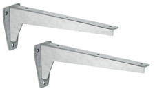 2x staffe per mensole Metallo
