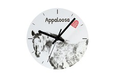 Appaloosa orologio con foto di cavallo Art-Dog