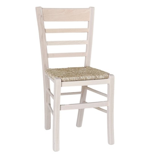 Sedia legno massello con - sedia,