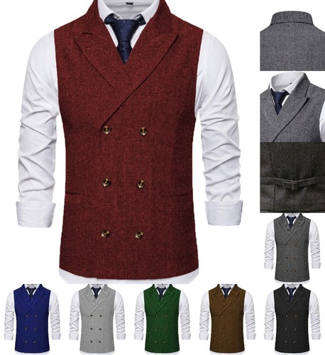 Gilet uomo doppiopetto gilet