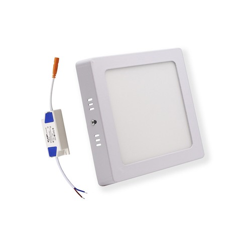 Plafoniera led 12w quadrata - led,