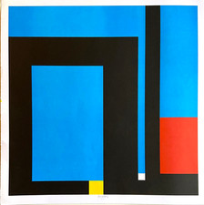 Bruno Munari "Negativo-Positivo" Litografia originale firmata certificata timbro