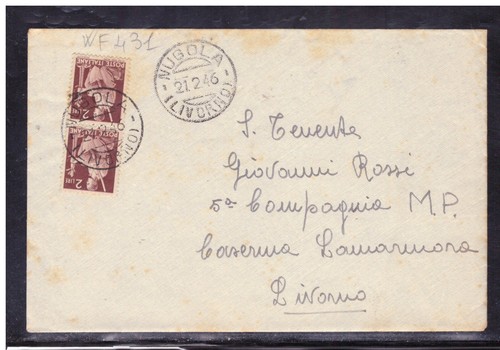Busta italia luogotenenza - ,