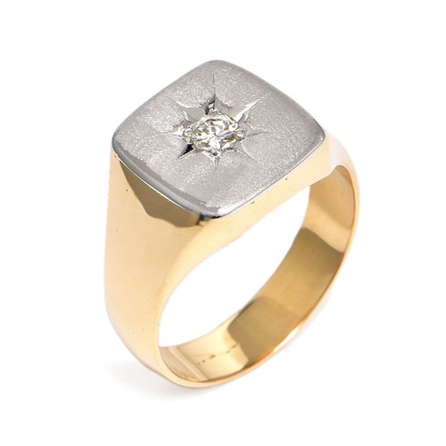 Anello gemello signet - anello,