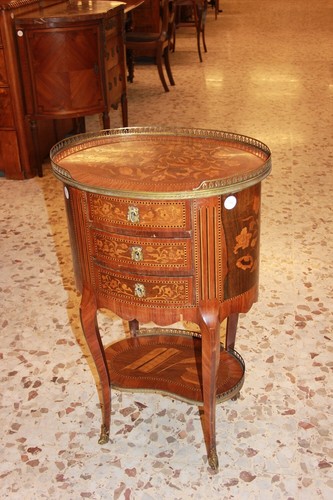 Tavolino ovale francese con - ovale,