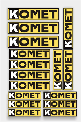 Komet kart motore grafica - kart,