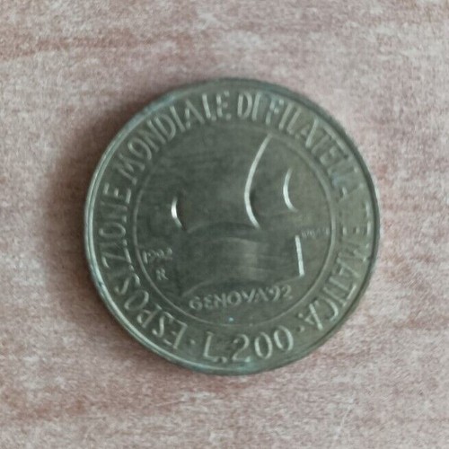 1992 italia 200 lire - 1992,