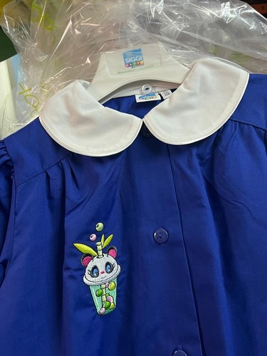 Grembiule blu bambina siggi - blu,