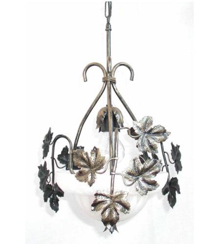Lampadario bacco oro - lampadario, lampade
