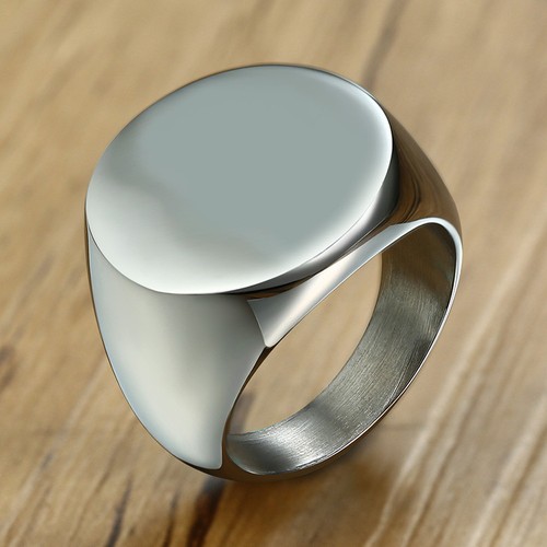 Anello uomo sigillo solido