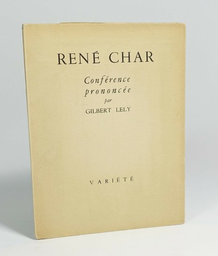 René char conférence - rené, char,