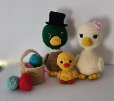 Paperi, famiglia, uncinetto