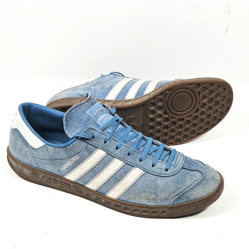 Adidas hamburg blu - hamburg, scamosciato