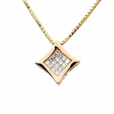 Collana con diamanti 18 carati