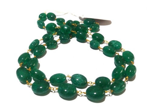 Collana con perline rosario