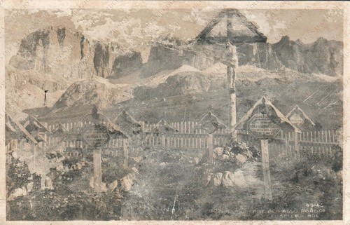 1929 passo pordoi gruppo sella - gruppo,