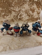 Collezione 4 puffi anni 70-80