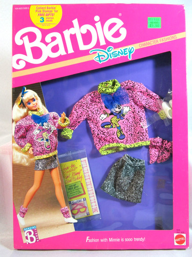 Mattel 1989 barbie disney - 1989, "disney"