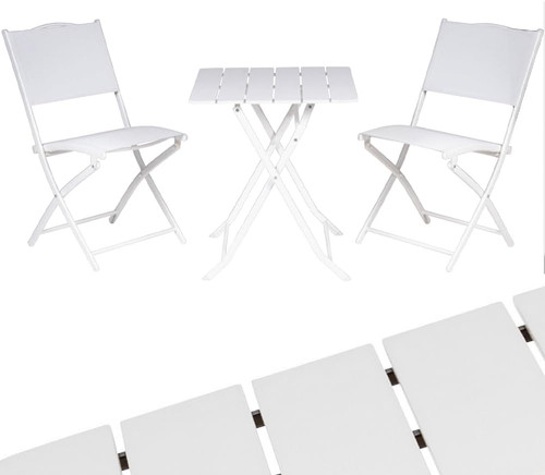 Set tavolo pieghevole con - set,