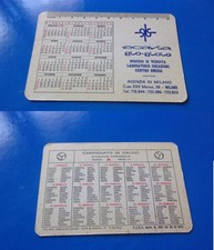 Calendario tascabile plastica