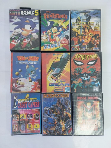 Cartucce sega mega drive