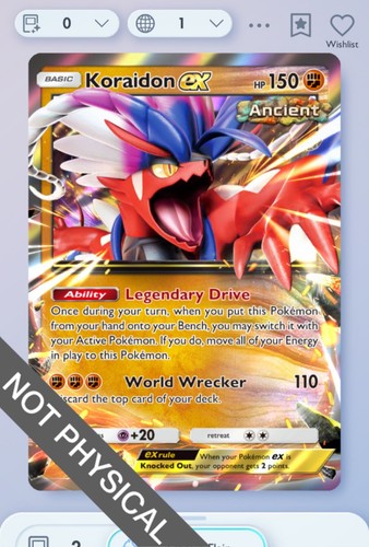 Pokemon tcg pocket koraidon - tcg,