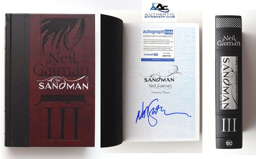 Neil gaiman autografo firmato - gaiman,