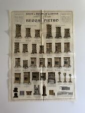 Manifesto Antico Becchi Pietro Stufe