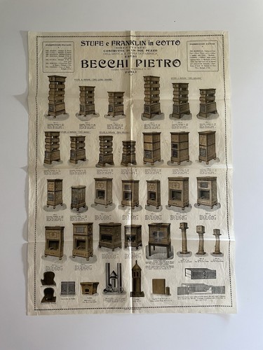 Manifesto antico becchi pietro - manifesto,