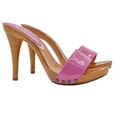 Zoccoli tacco 12 con fascia in