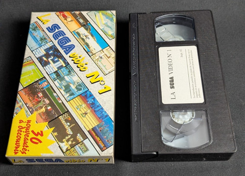 Vhs sega video rentrée - sega,
