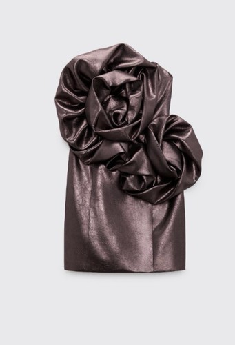 Abito zara metallizzato - abito,