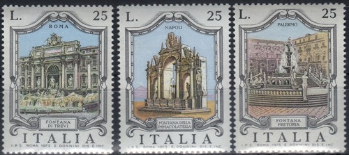 1973 italia repubblica - , fontane