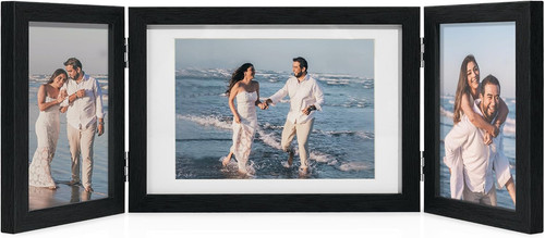 Cornice portafoto nera legno - nera,