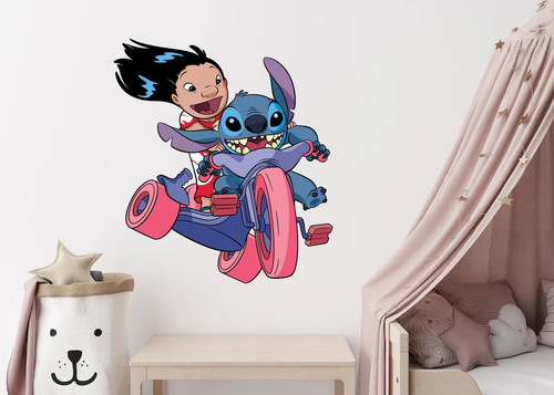 Adesivi murali lilo - lilo, stitch