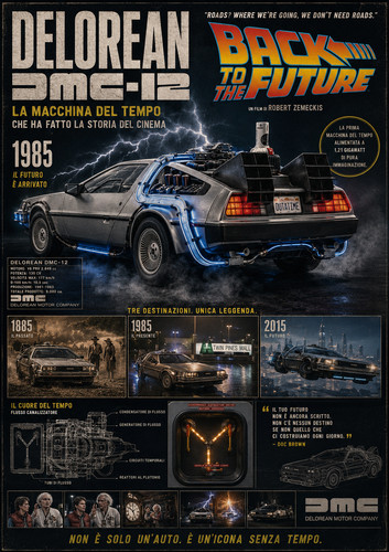 Delorean dmc back the - back,