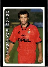 cartolina postcard Calcio  Milan Dejan Savicevic .