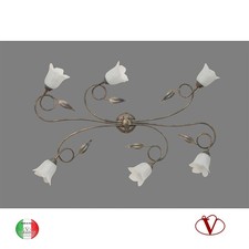 Plafoniera luci ferro - plafoniera, 6