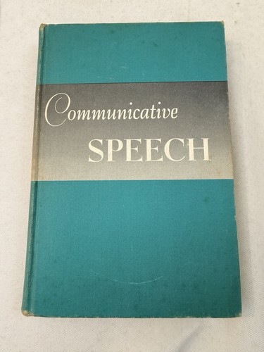 Communicative speech 1955 - communicative,