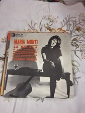 MARIA MONTI ''LA BALILLA '' E.P.  45 GIRI  ITALY SOLO COPERTINA NO DISCO OTTIMO