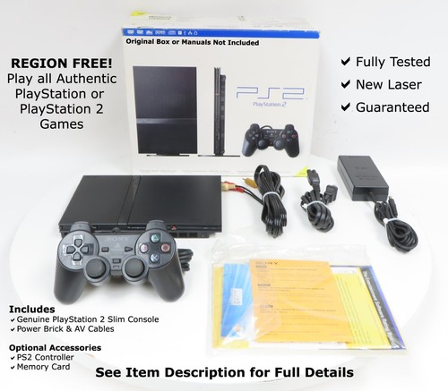 Sony ps2 playstation slim - ps2,
