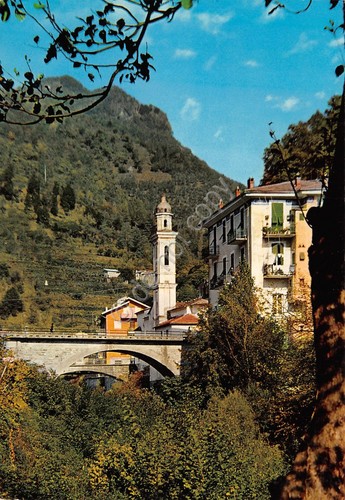 Cartolina borzonasca ponti del - borzonasca,