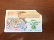 Scheda Telefonica Rarissima Tiratura Limitata Antica Cioccolateria Napoletana
