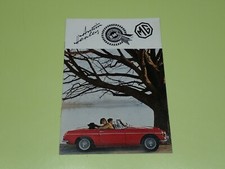 BROCHURE DEPLIANT PROSPEKT AUSTIN HALEY MK 3 MG MIDGET SPIDER MG B SPIDER (R42)