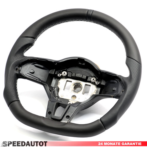 Volant plat cuir mercedes - volant,